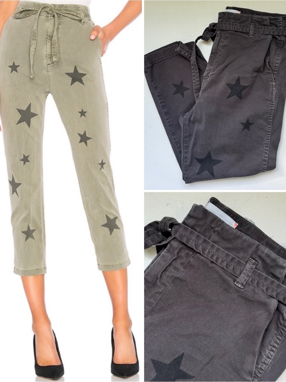 Sundry L’Automne Star Crop Pants